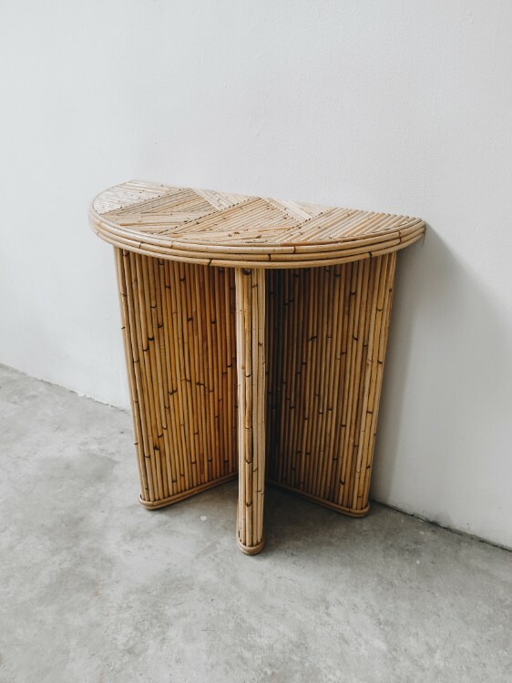 Udo Rattan Side Table