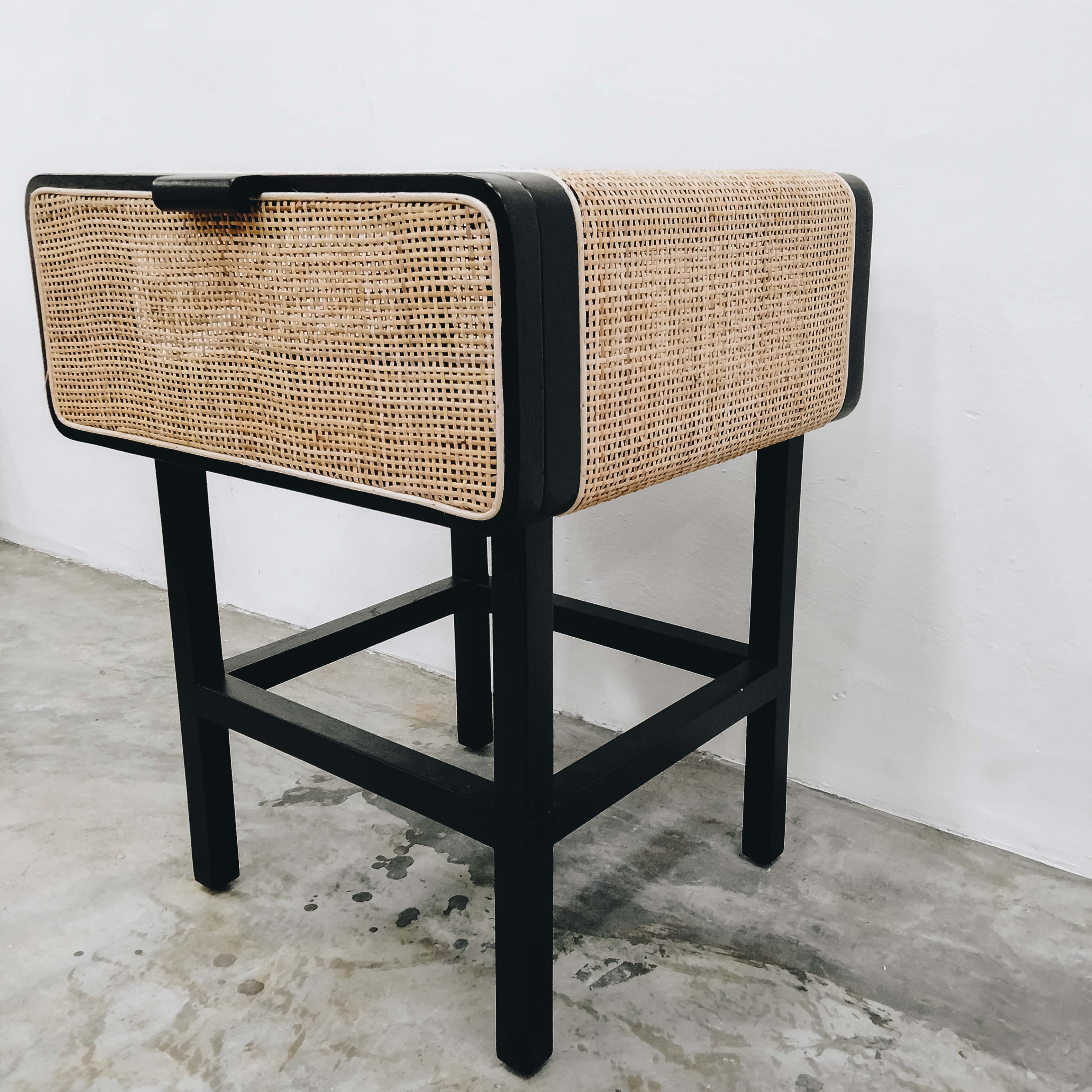 Tati Rattan Side Table