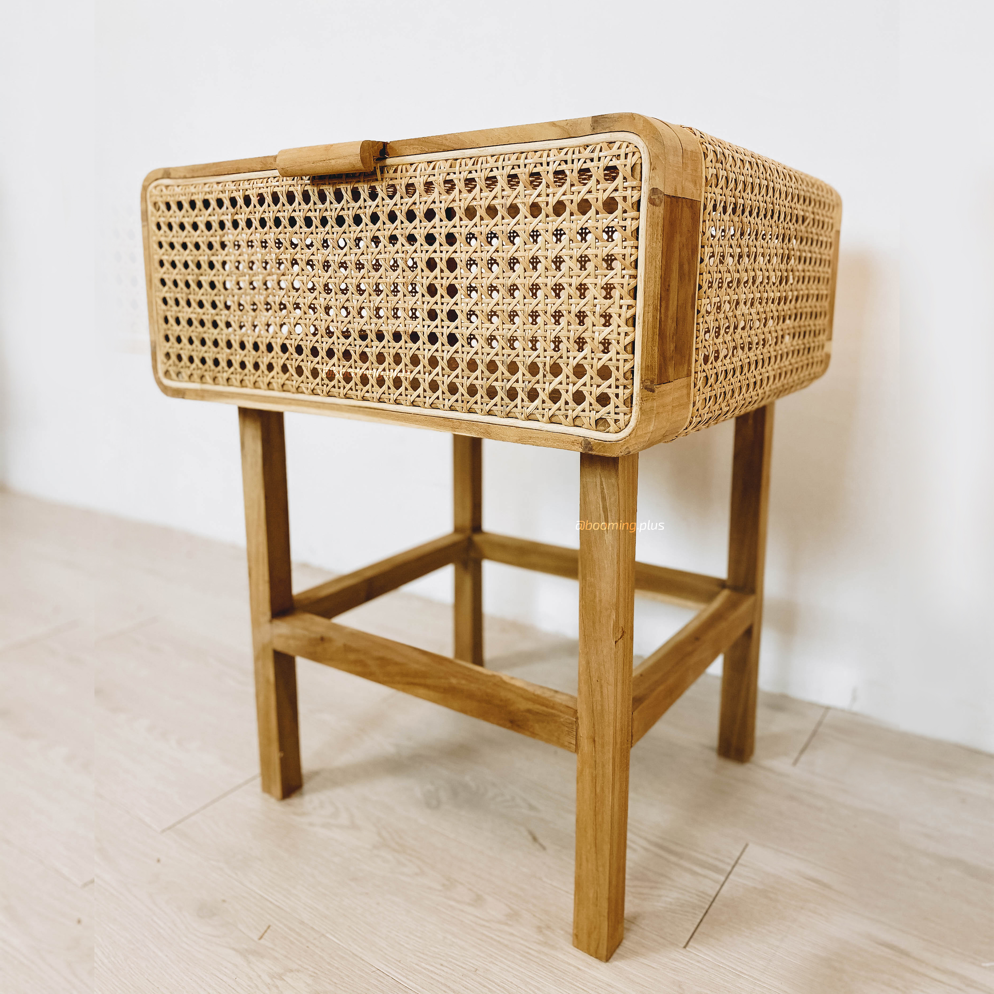 Tati Rattan Side Table