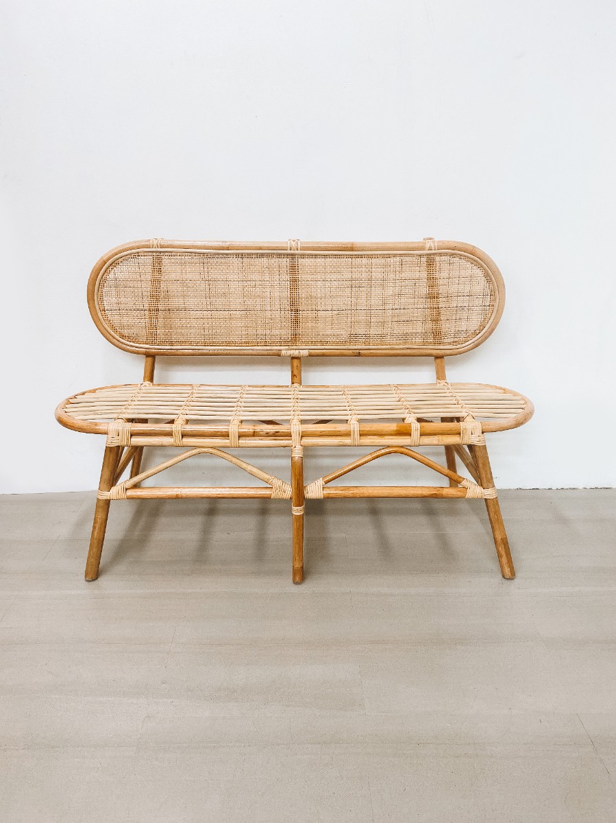 Sanura Rattan Bench