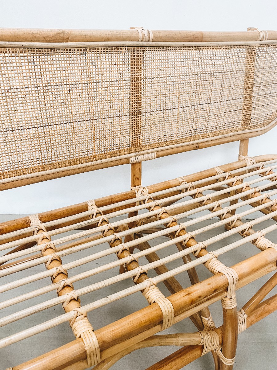 Sanura Rattan Bench
