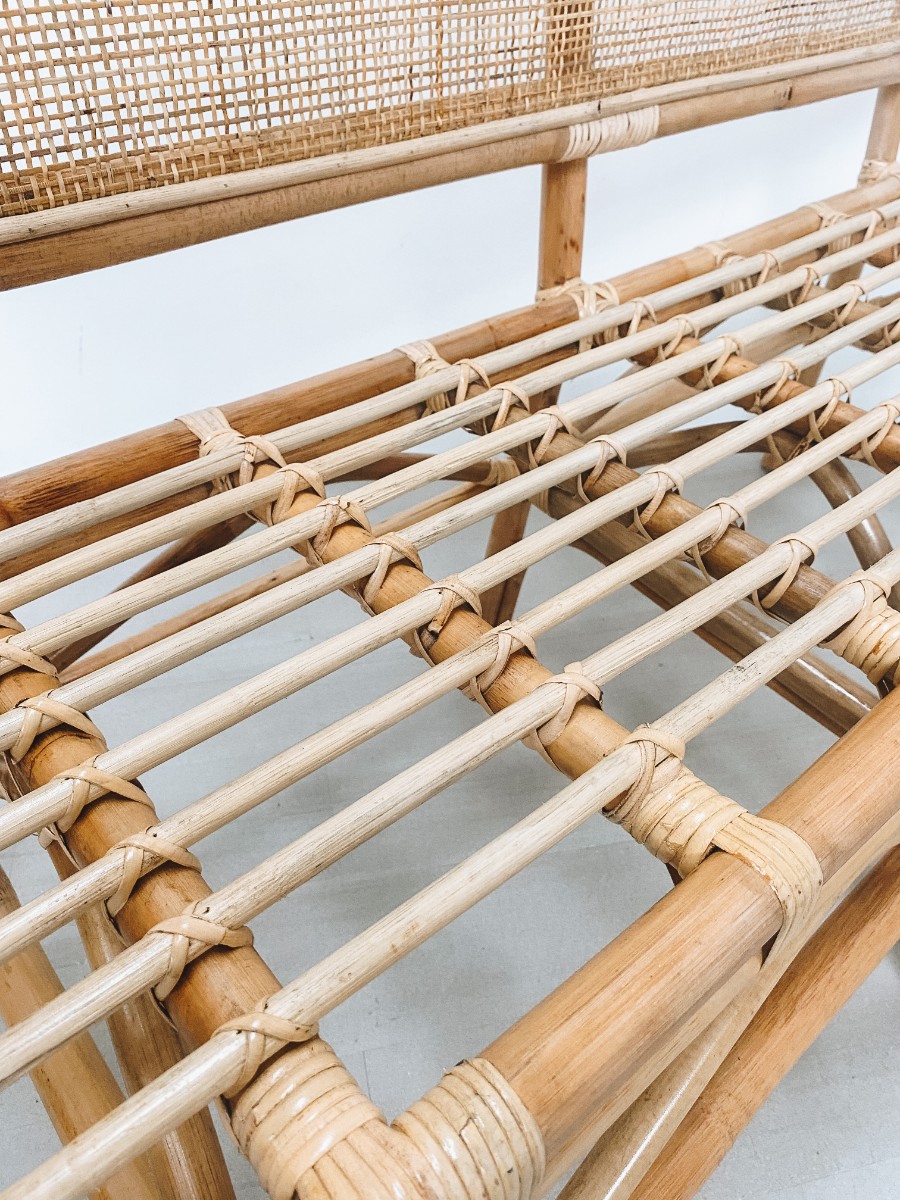 Sanura Rattan Bench