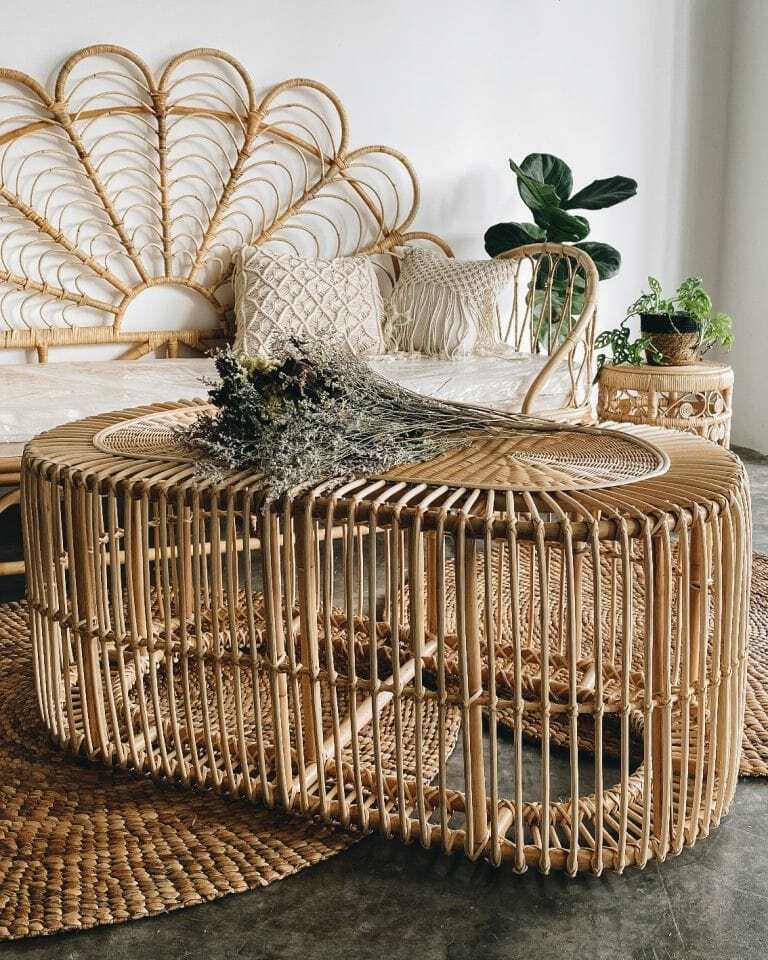 Rawnie Rattan Coffee Table