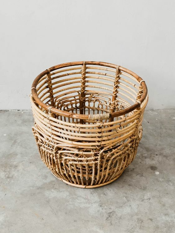 Clarity Rattan Basket