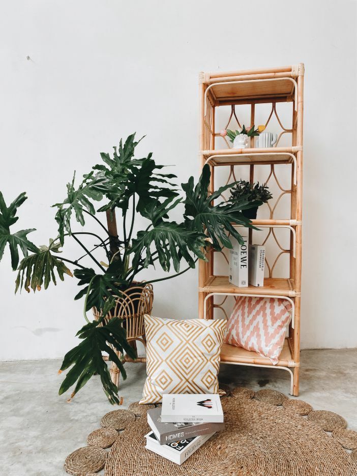 Talia Rattan Rack