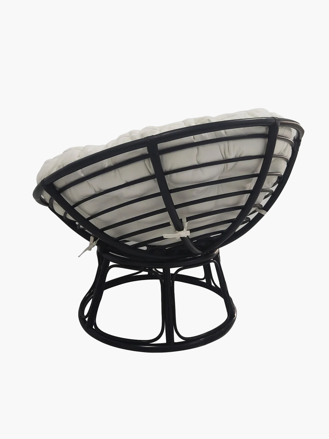 Black Rattan Papasan Chair (Limited Edition)
