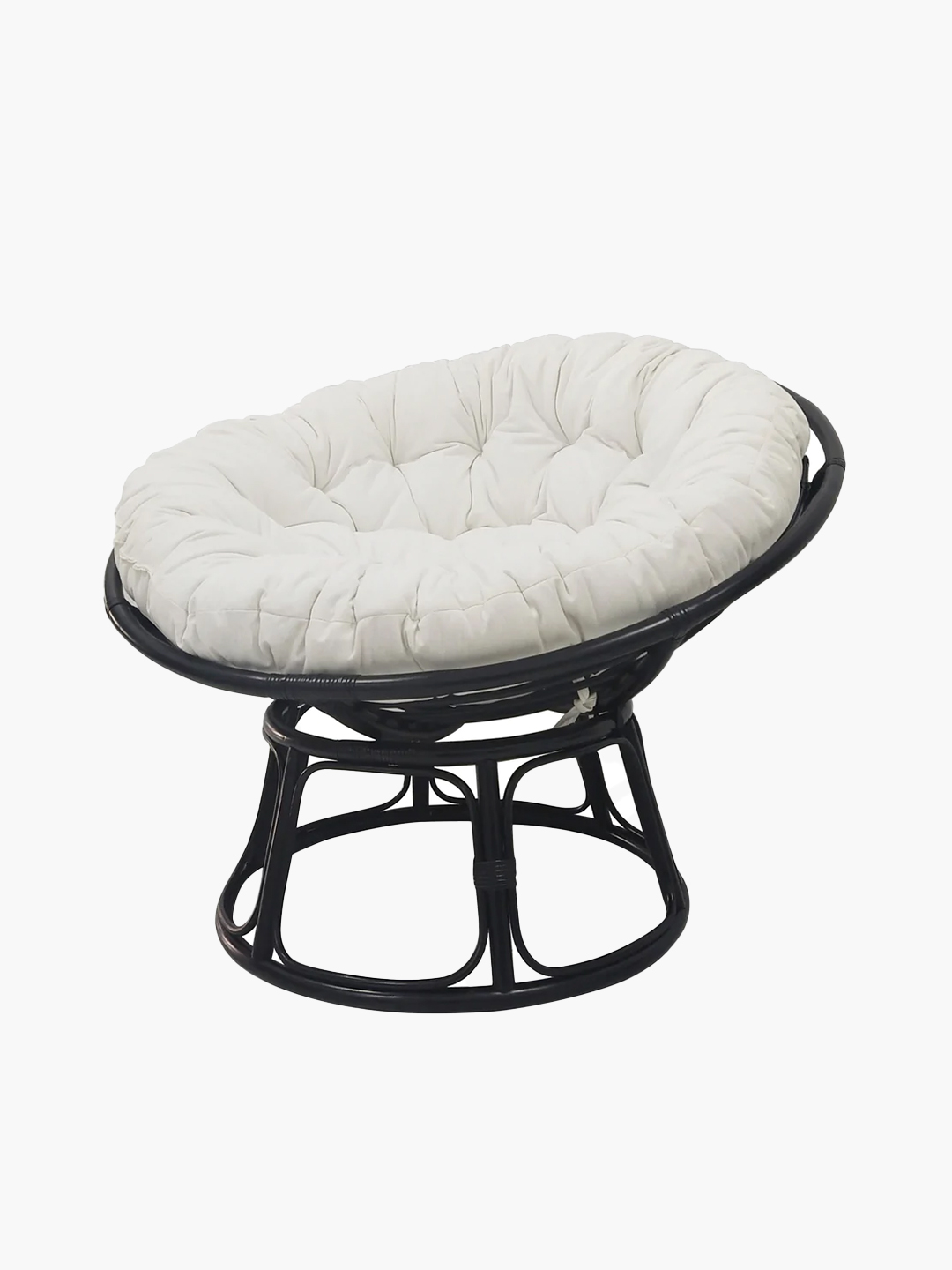 Black Rattan Papasan Chair (Limited Edition)