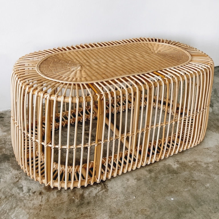 Rawnie Rattan Coffee Table