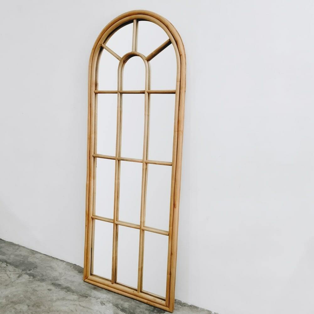 Rome Rattan Mirror