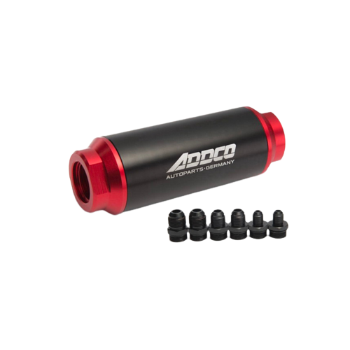 ADDCO UNlVERSAL CAR RACING IN-LINE FUEL FILTER