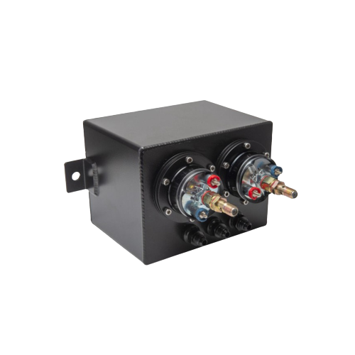 EPMAN 3L BILLET SURGE TANK - DUAL FUEL PUMP
