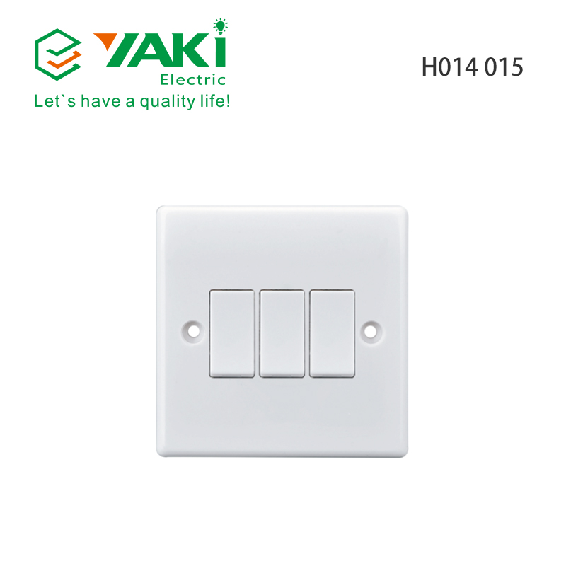 UK Helio Series  power electrical wall switch Copper AC 220v 