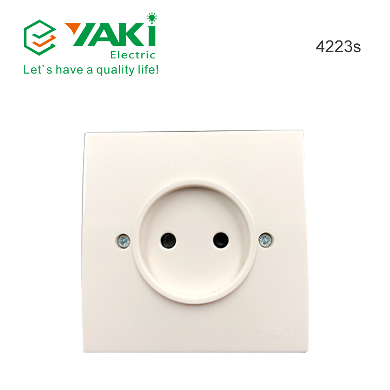 French Single Control Wall Home Switches Series Celia White Current 10V-16V AV 