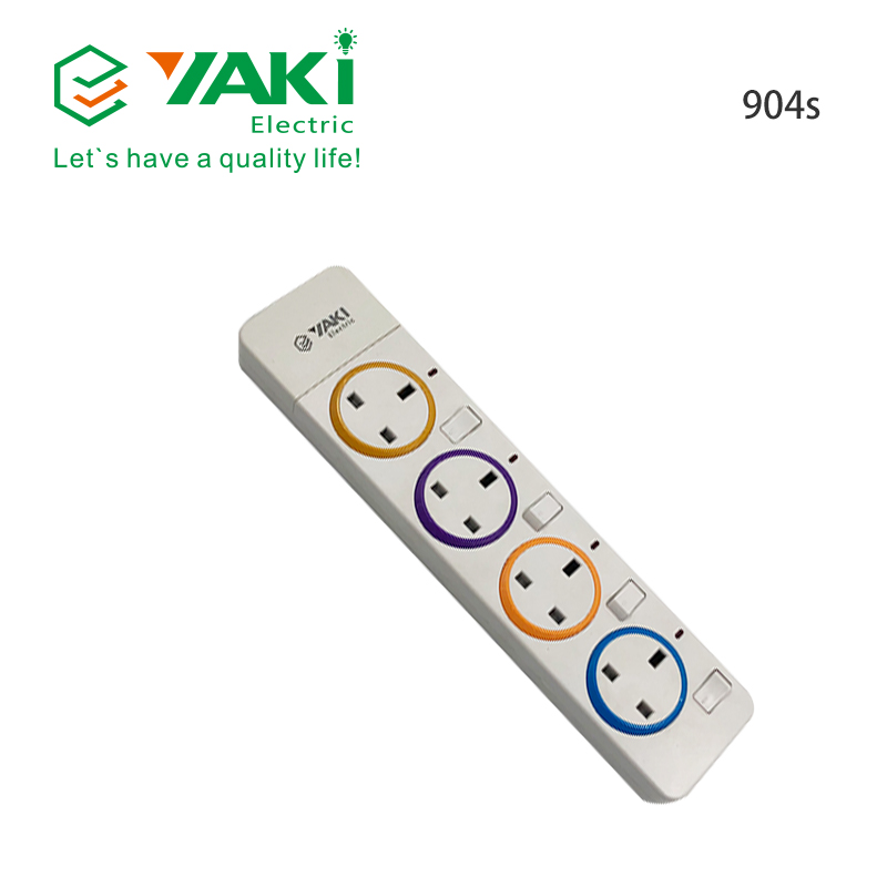 3,4,5,6-Gang UK 13A Power Socket Universal Extension Socket