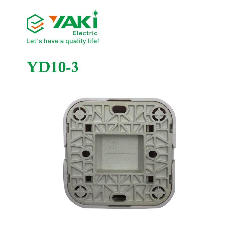 Single Control Wall Switch White Current 10V-16V AV Home Switches