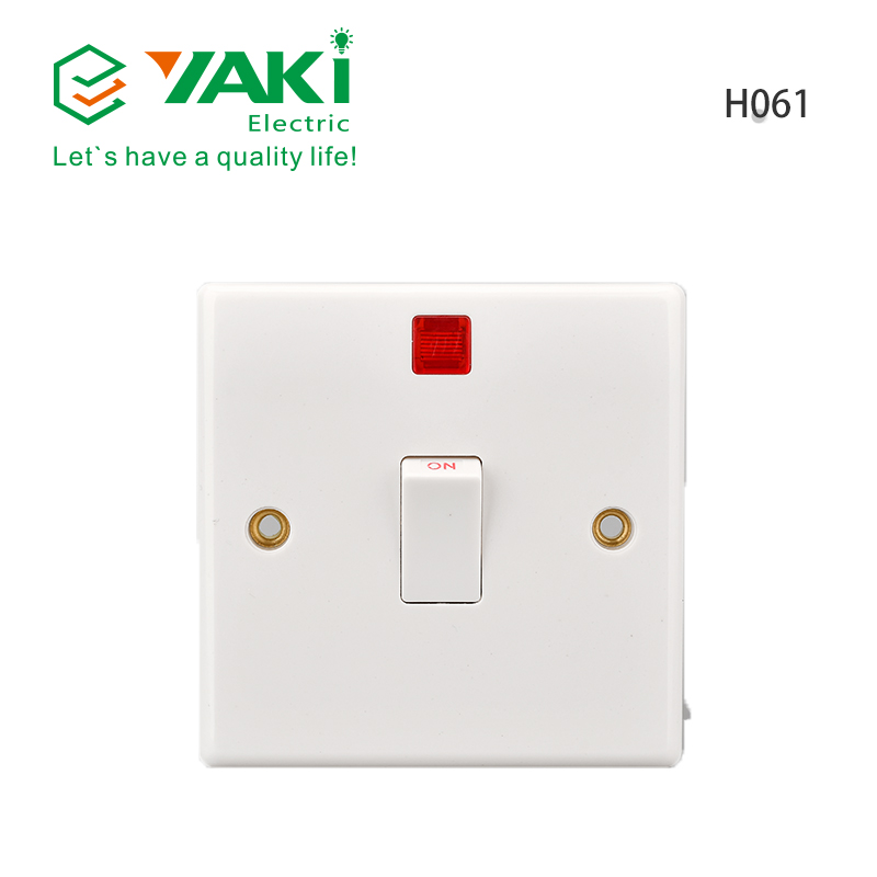 UK Helio Series  power electrical wall switch Copper AC 220v 