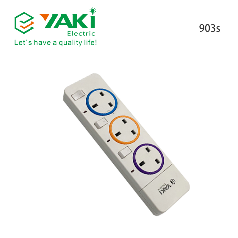 3,4,5,6-Gang UK 13A Power Socket Universal Extension Socket