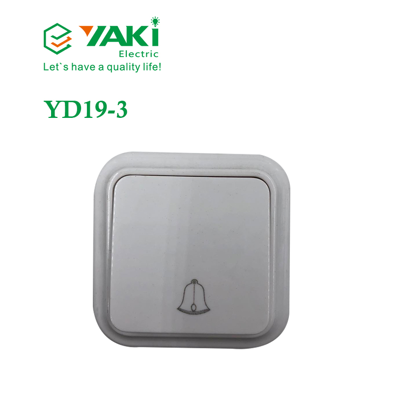 Single Control Wall Switch White Current 10V-16V AV Home Switches