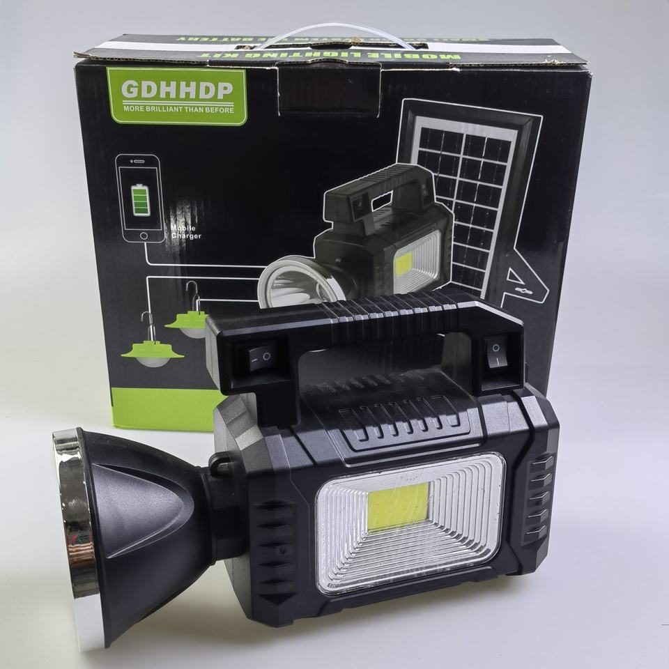 Solar Lighting System for home  with FM radio and lamp light 