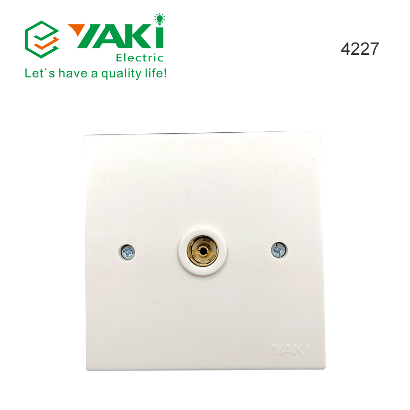 French Single Control Wall Home Switches Series Celia White Current 10V-16V AV 