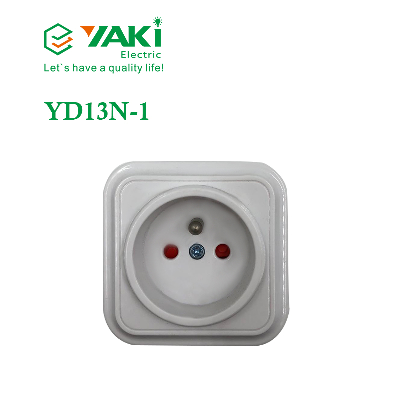 Single Control Wall Switch White Current 10V-16V AV Home Switches