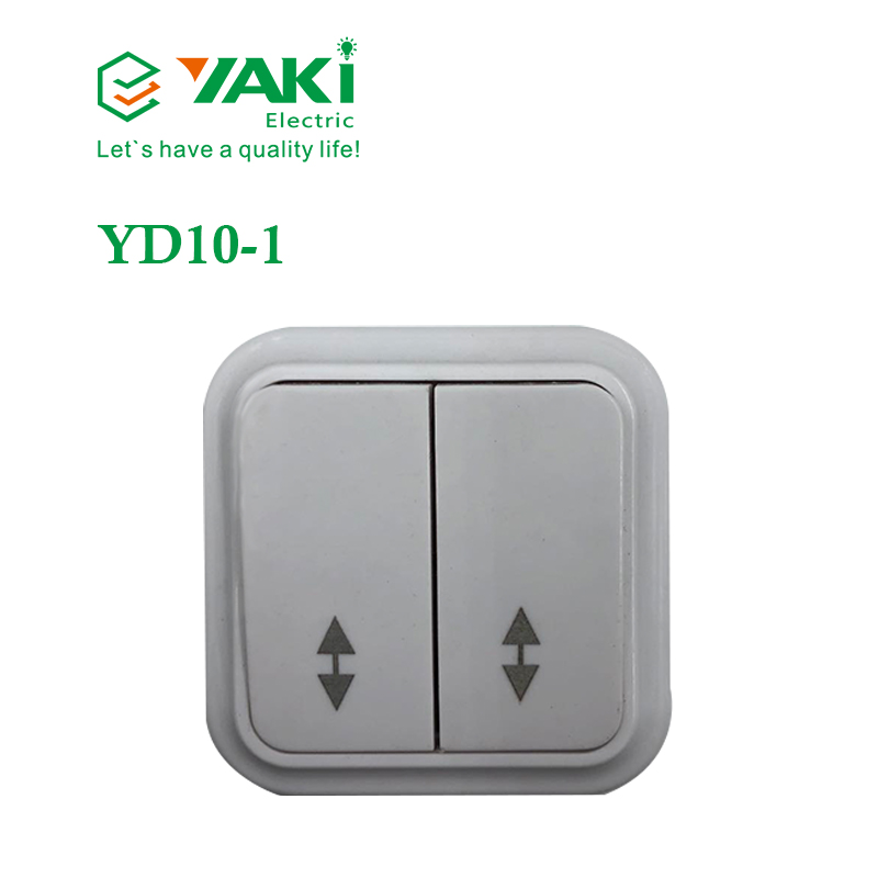 Single Control Wall Switch White Current 10V-16V AV Home Switches