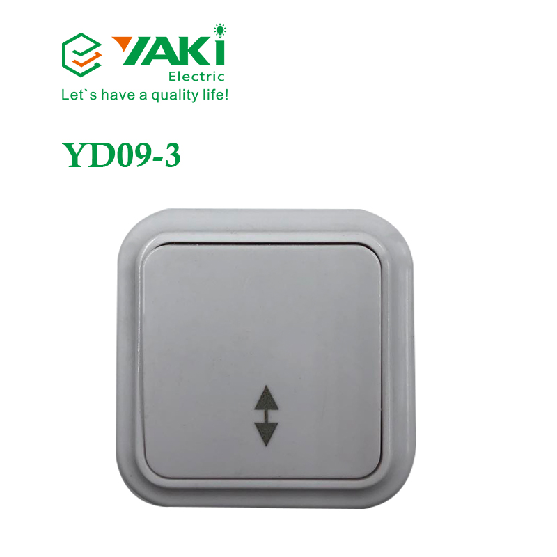 Single Control Wall Switch White Current 10V-16V AV Home Switches