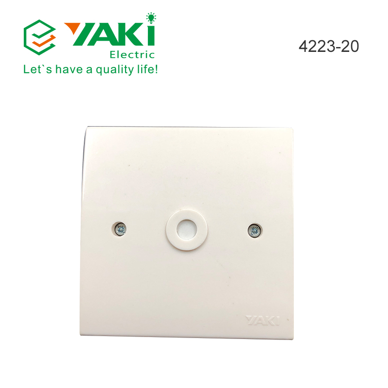 French Single Control Wall Home Switches Series Celia White Current 10V-16V AV 