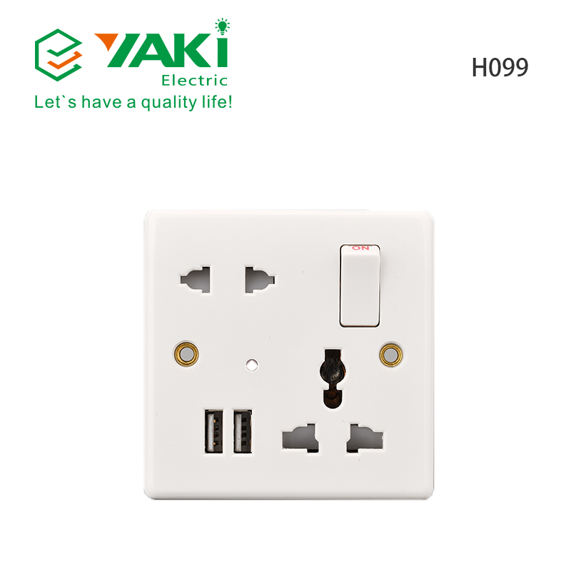 UK Helio Series  power electrical wall switch Copper AC 220v 