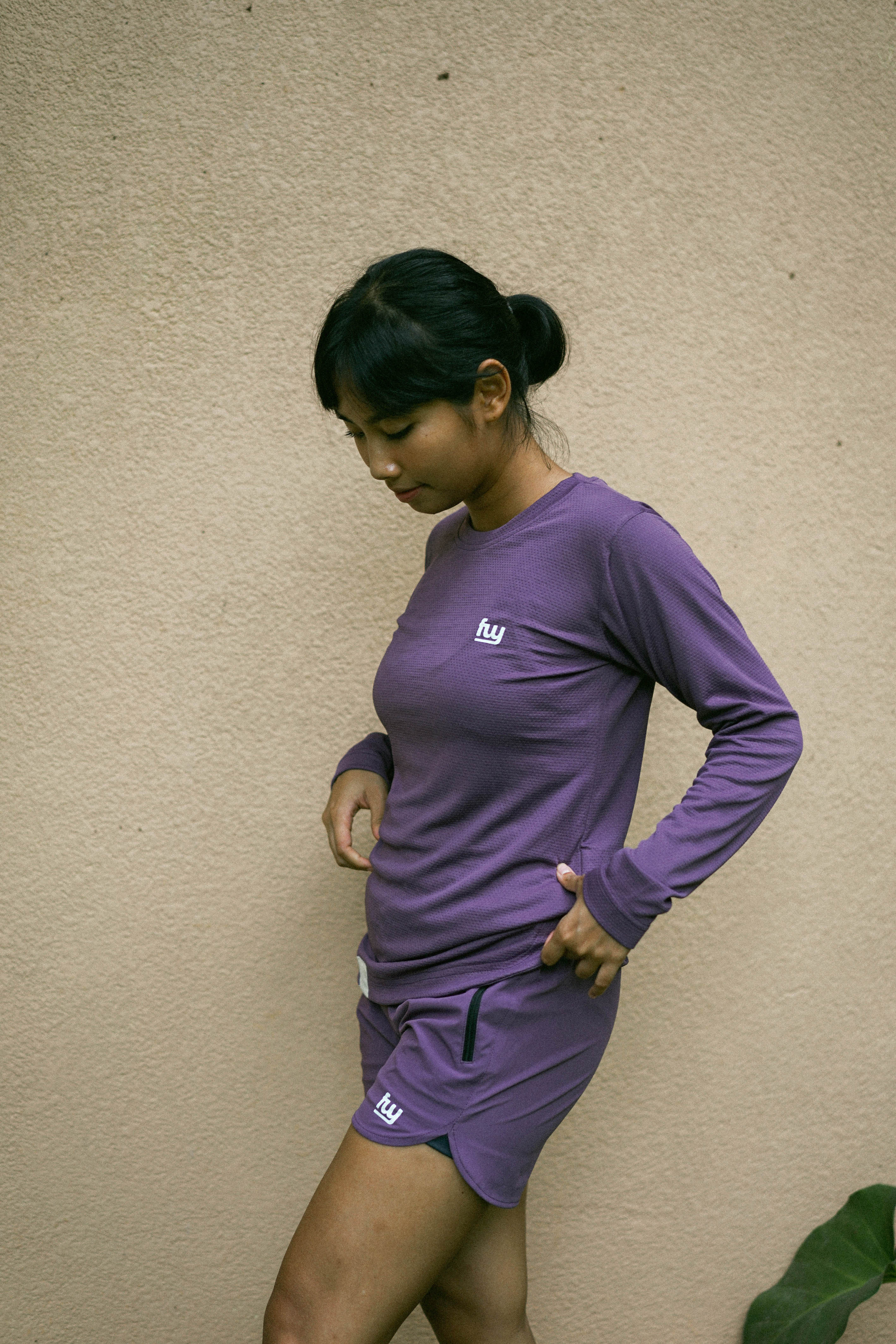 Women's Long Sleeve in Purple