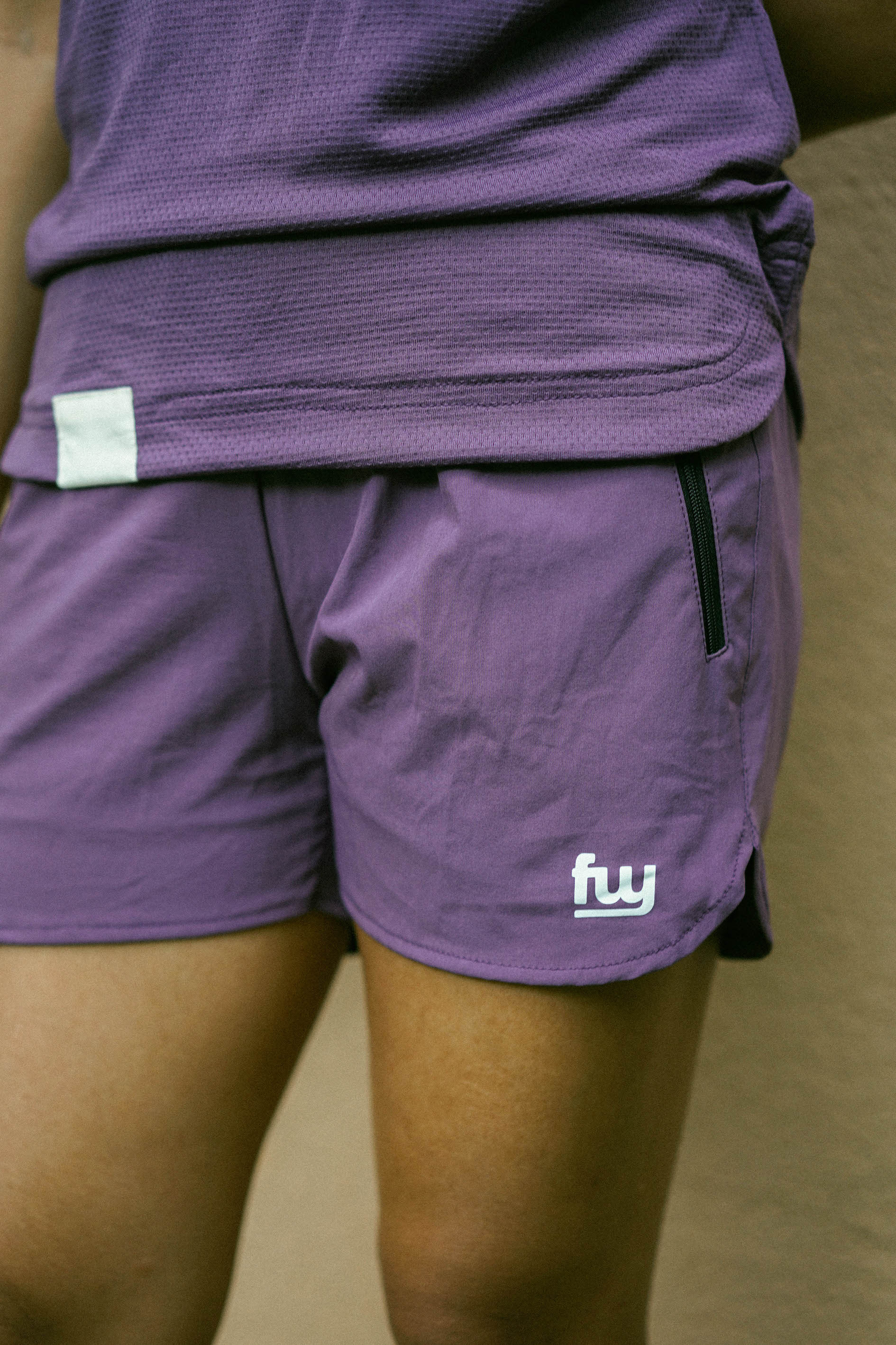 Women's Shorts in Purple