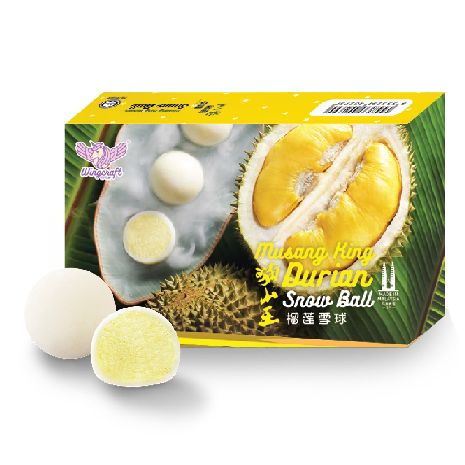 Musang King Durian Snow Ball