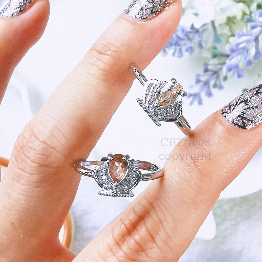 Crown Tourmaline Ring
