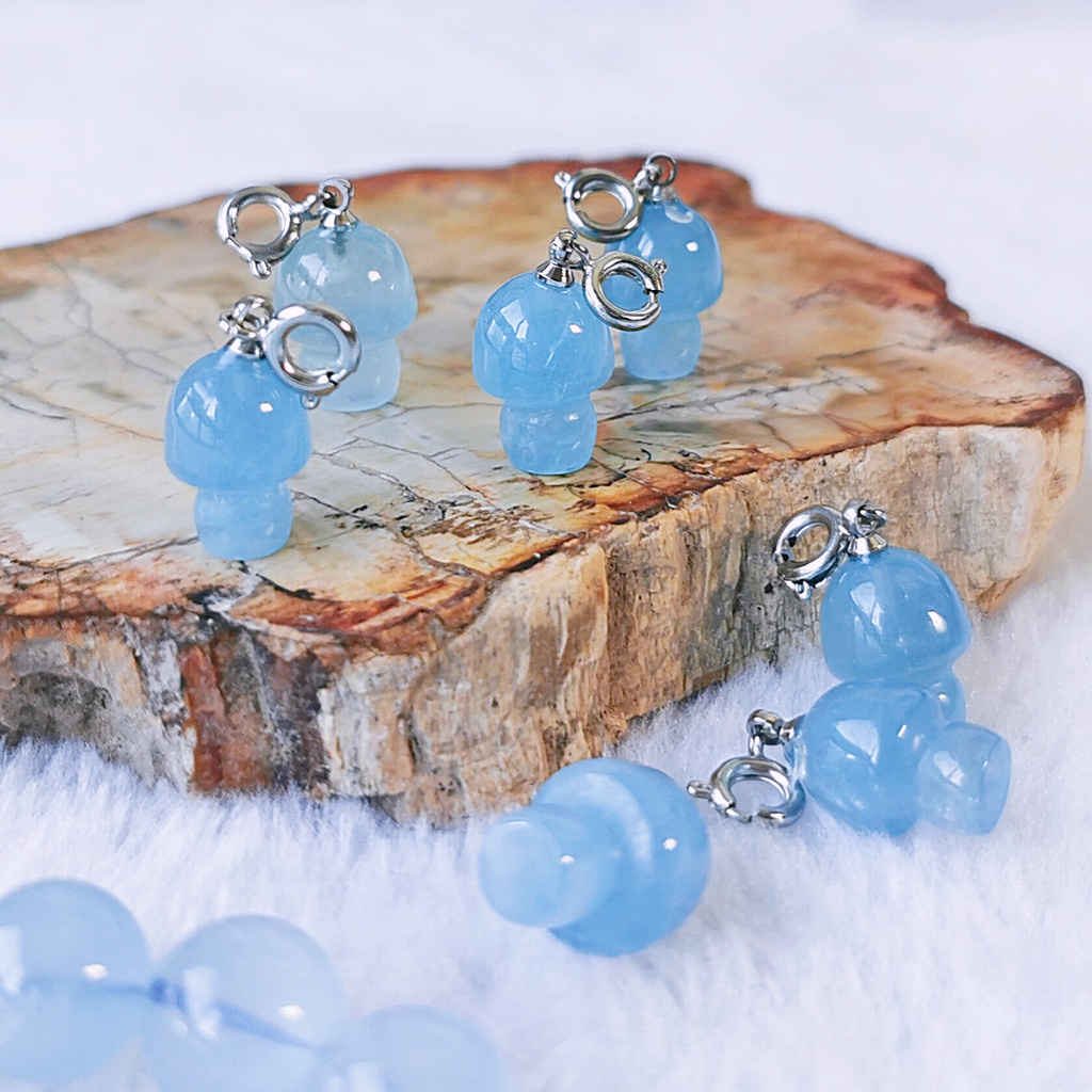 Aquamarine Mushroom Charmie