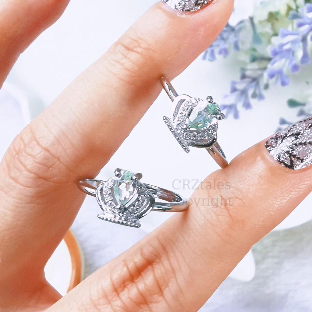 Crown Tourmaline Ring