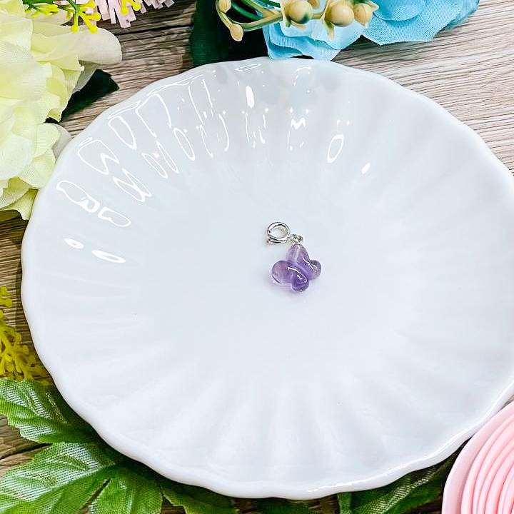 Amethyst Butterfly Charmie