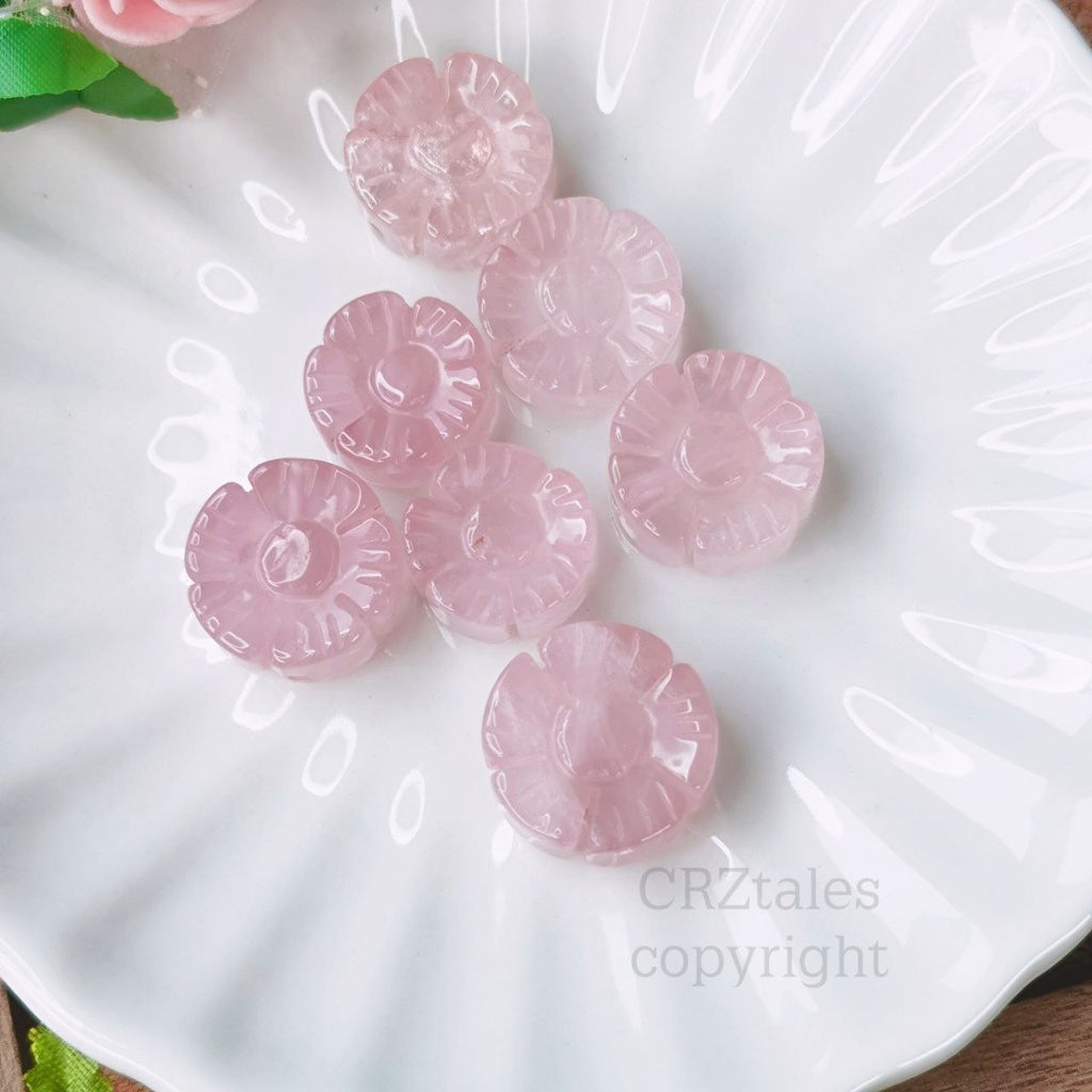 Rose Quartz Flower DIY [Large]
