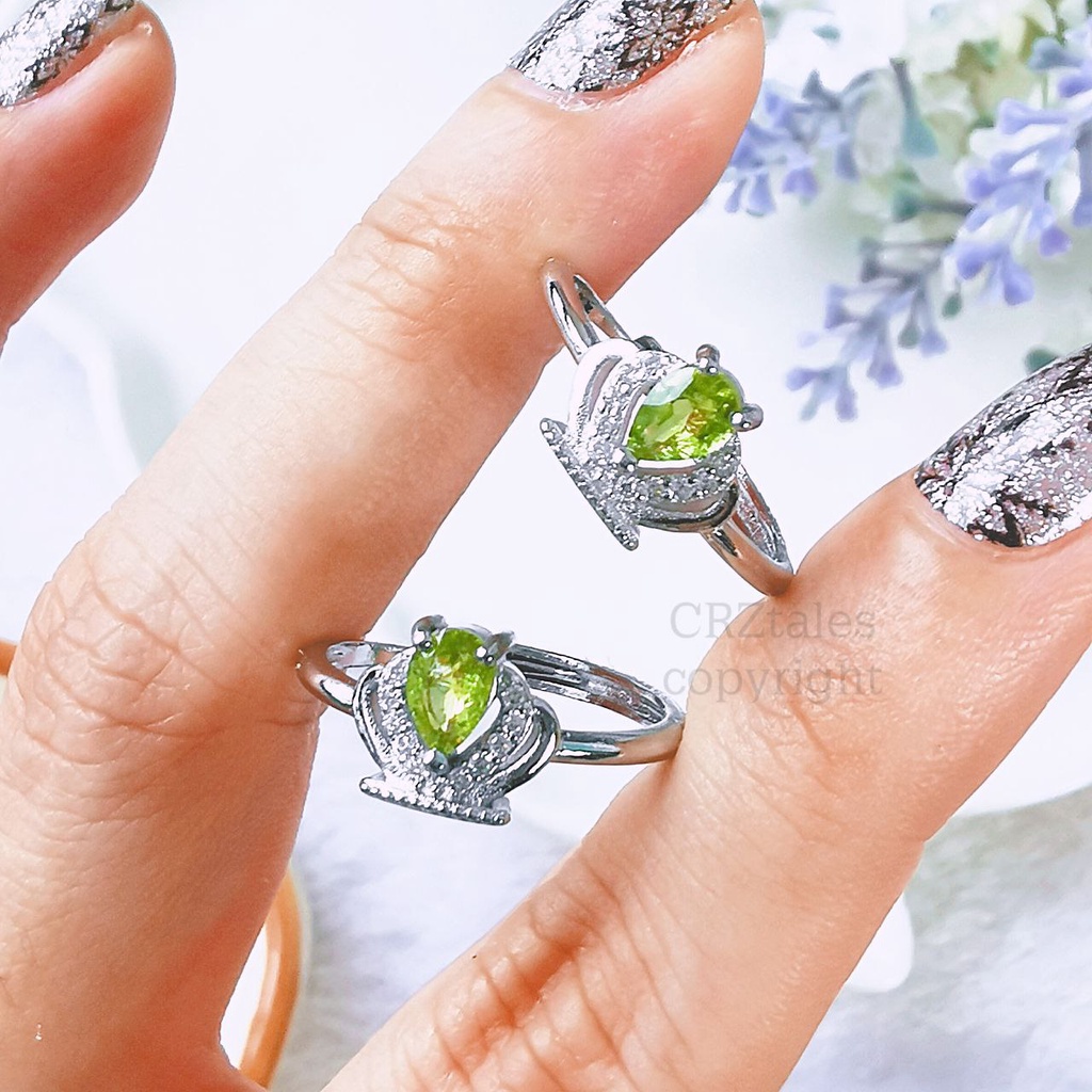 Crown Tourmaline Ring