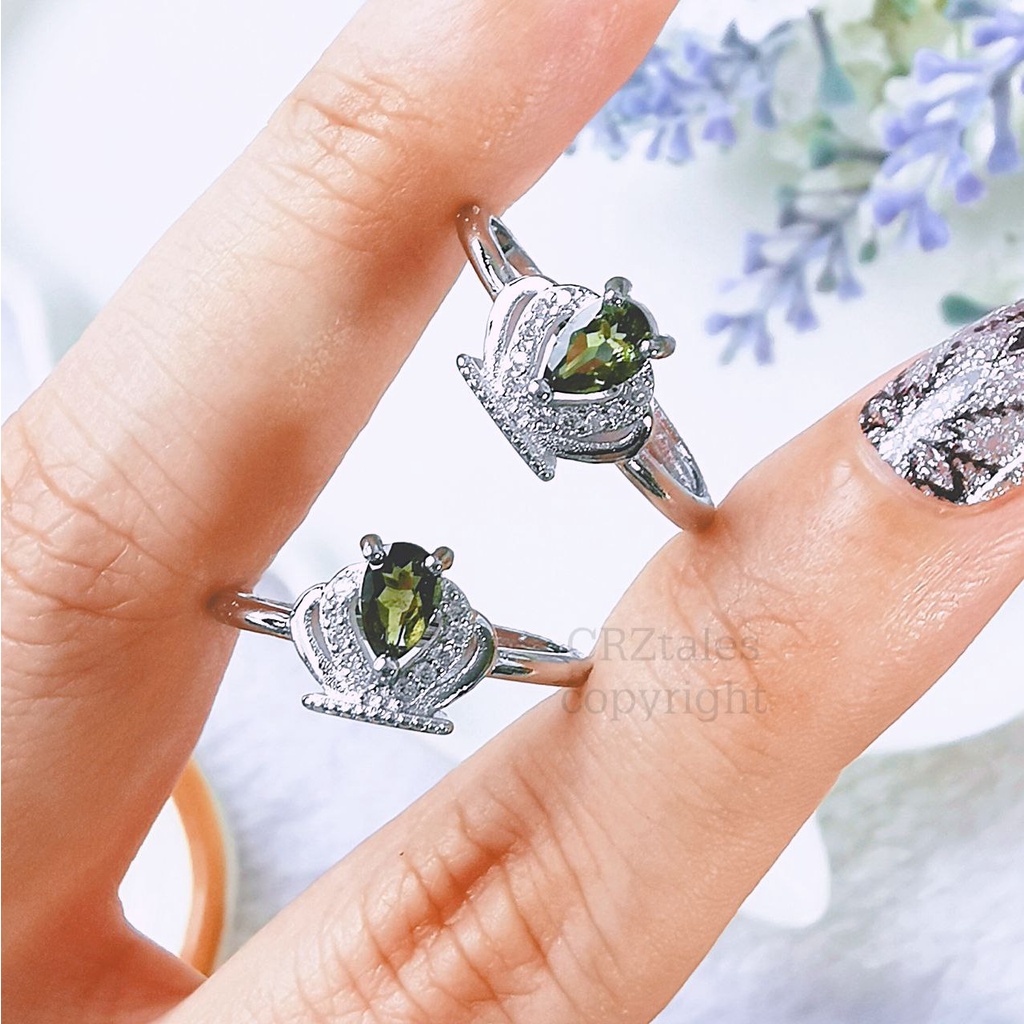 Crown Tourmaline Ring