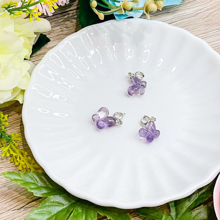 Amethyst Butterfly Charmie