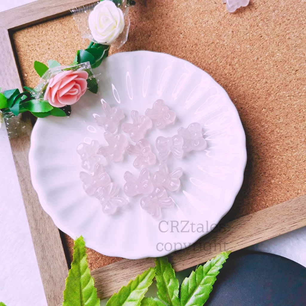 Rose Quartz Ribbon DIY