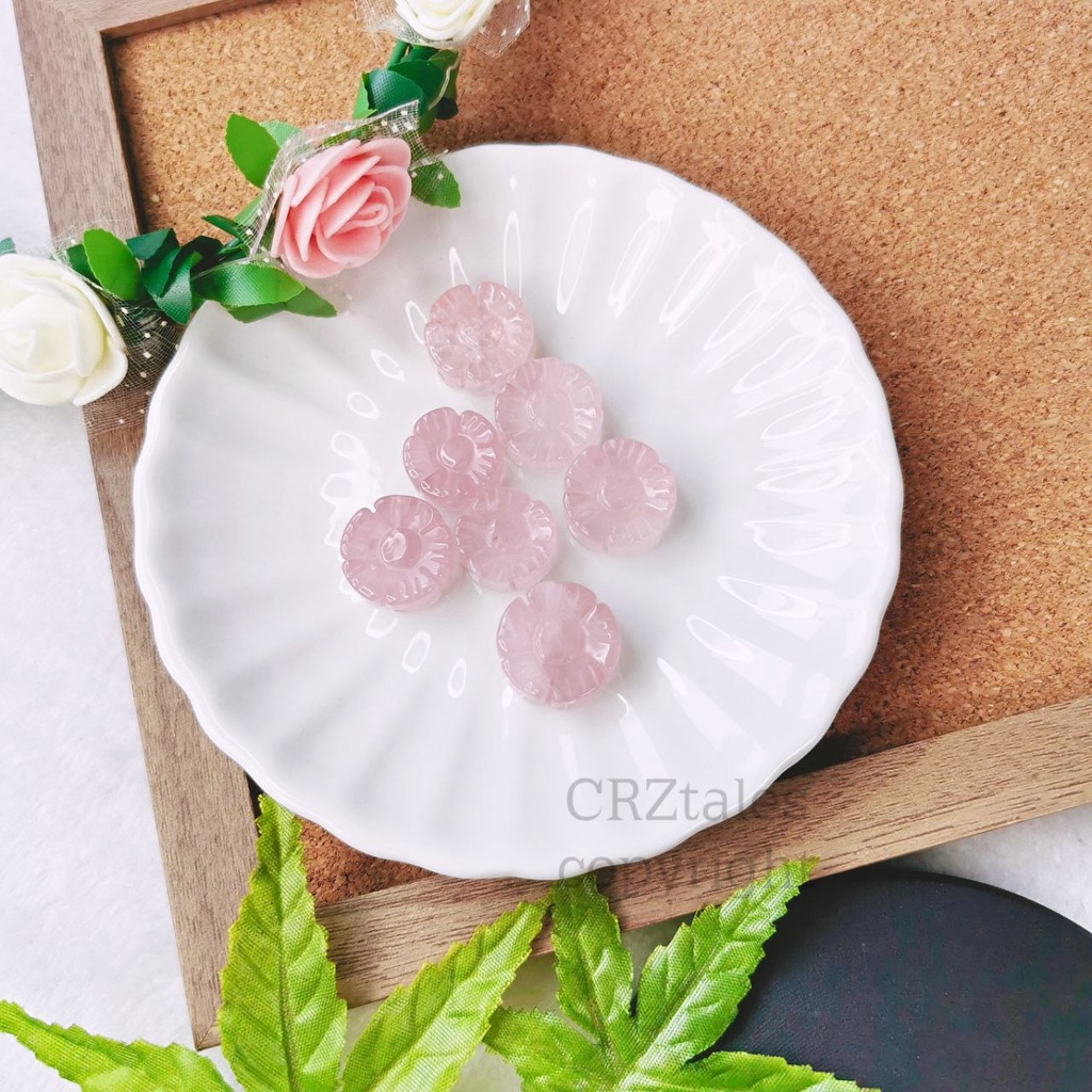 Rose Quartz Flower DIY [Large]