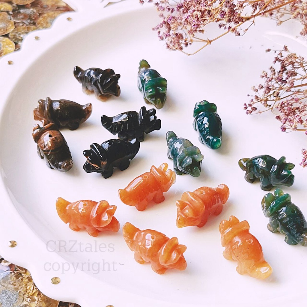 Triceratops Charms DIY