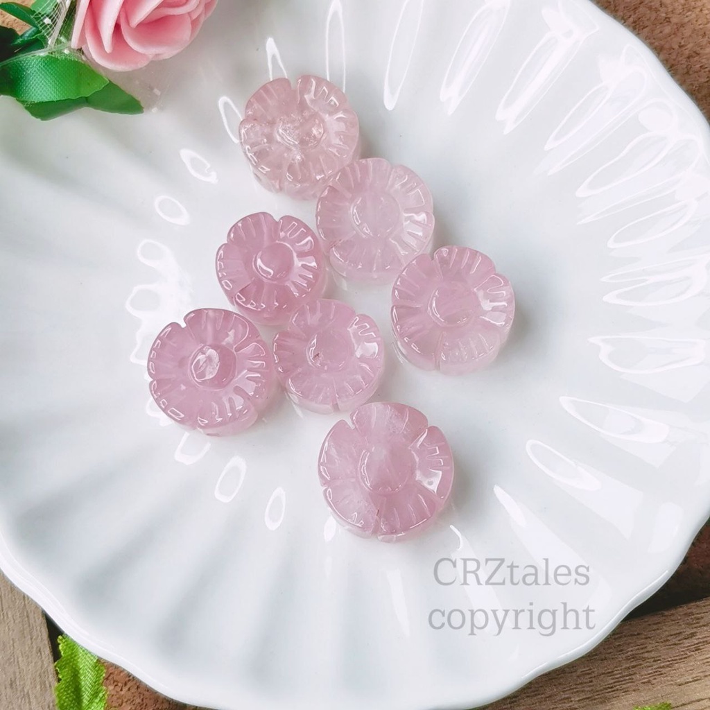 Rose Quartz Flower DIY [Large]