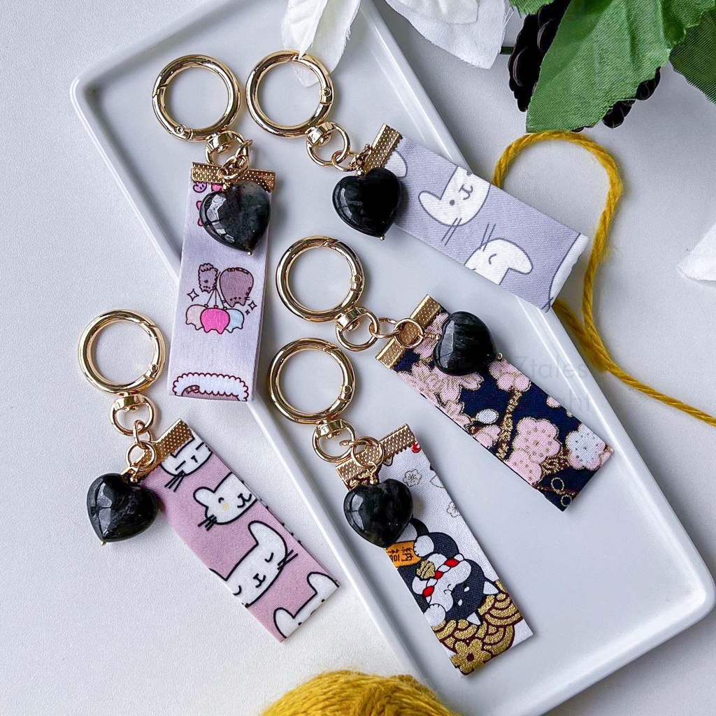 <<SG Seller>> Arfvedsonite Heart CRZFabChain #CRZFabChain