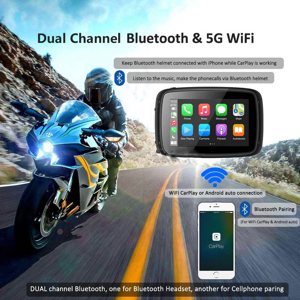 🔥LIMITED TIME SPECIAL $100 OFF🔥-CarPlay Lite Motorcycle Wireless GPS Adapter