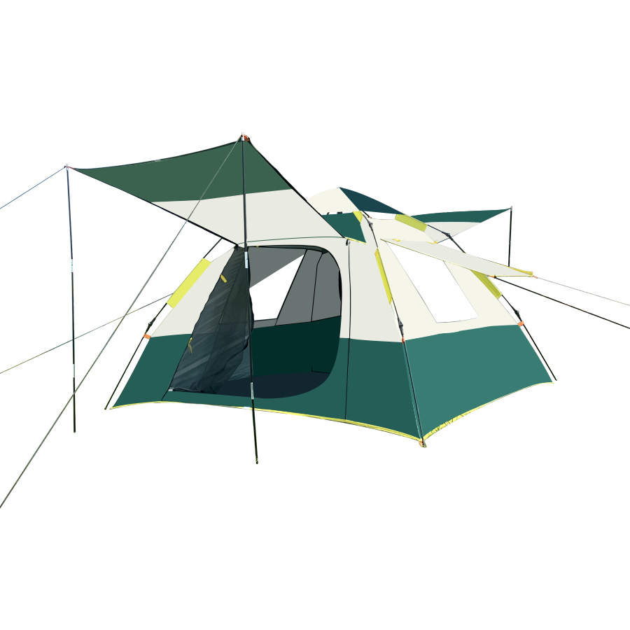 1-2 People camping Rainproof Sunscreen Camping Tent Automatic Pop Up Outdoor Family Bivy Hiking Shelter Instant Setup Portable Fully Automatic Tent