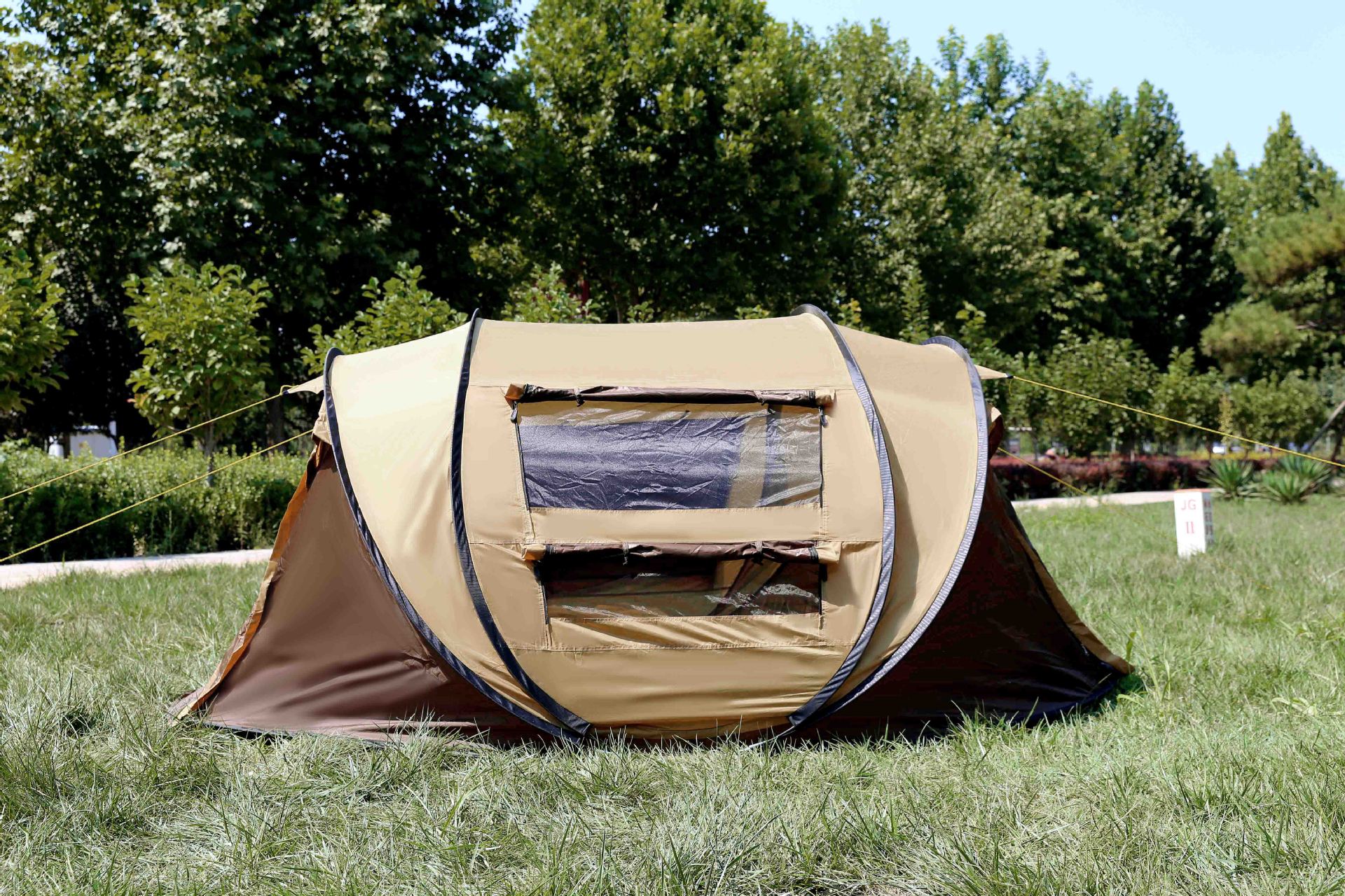 4Pop Up Tent Easy Pop Up Tents for Camping with Vestibule, Waterproof