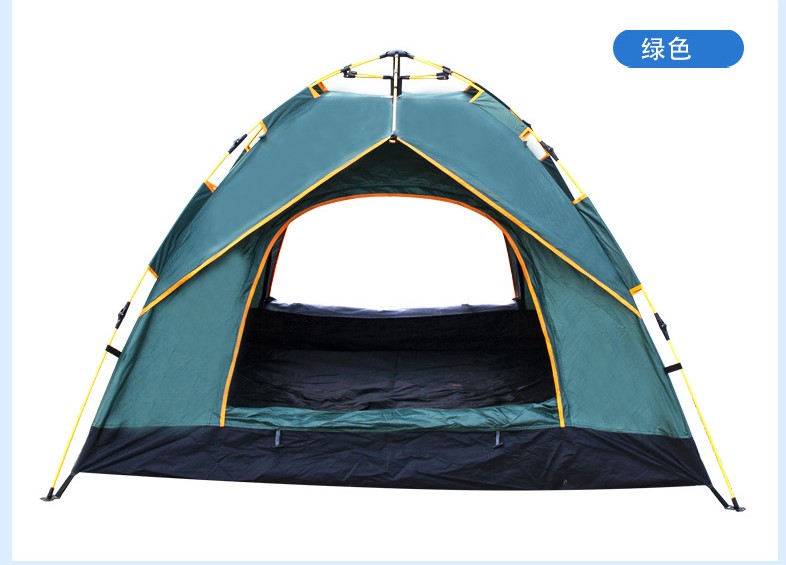 1-2 People Camping Tent Automatic Pop Up Outdoor Family Bivy Hiking Shelter Instant Setup Portable Fully Automatic Tent
