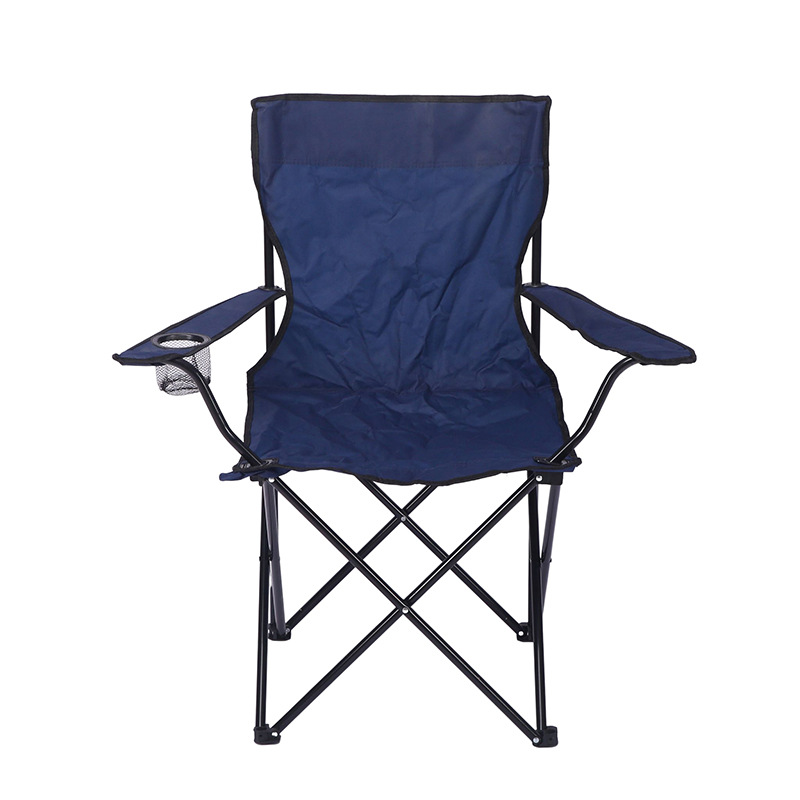 Portable Folding Camping Chair with Cup Holder Foldable Fishing Camping Chair - Outdoor Picnic Chair With Carry Bag Perfect For BBQ Beach Chair